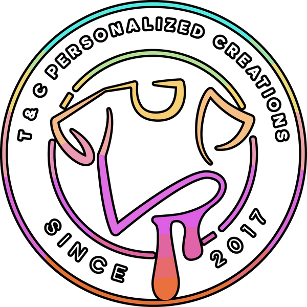 T and C Personalized Creations logo